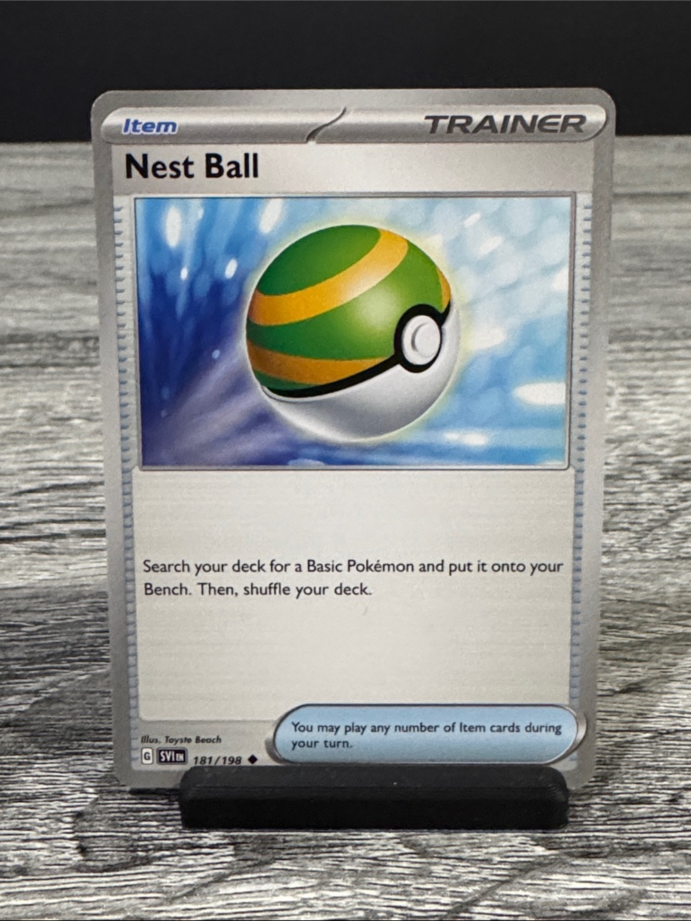 Pokémon | Scarlet & Violet Item (Trainer) #181/198: Nest Ball - Trading Card